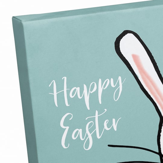 Happy Easter Eggs Canvas Art